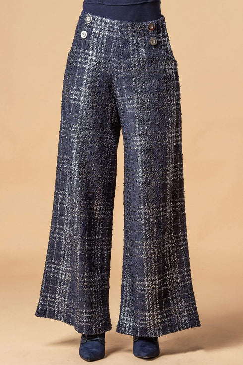 Hepburn Pant - Midnight Paris